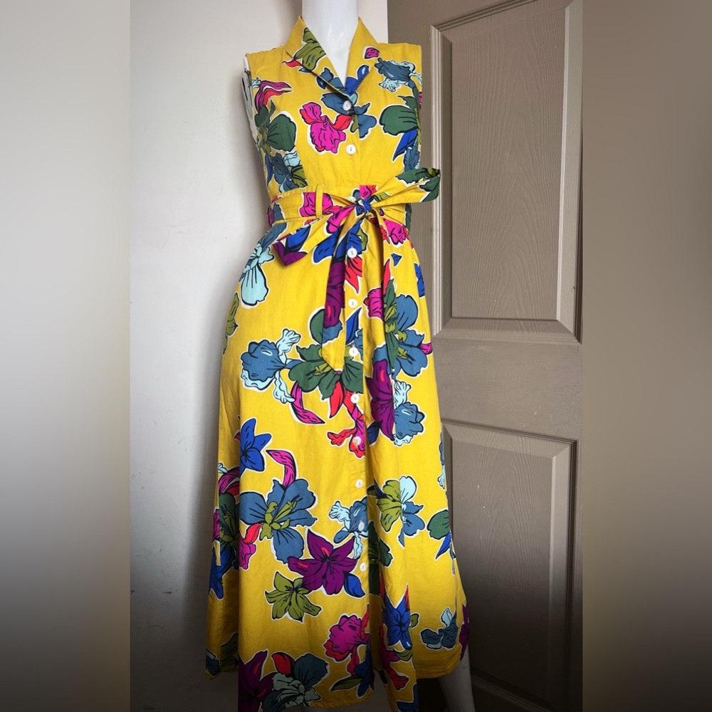 Vibrant Floral Maxi Dress